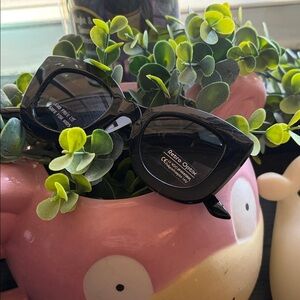 Black Cat Eye Sunglasses